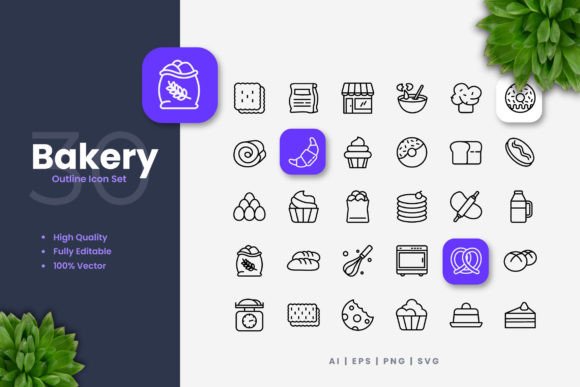 Bakery Icons: A Designer’s Review for Real Local Branding