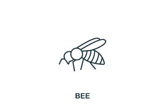 Bee Icon: A Versatile Graphic for Modern Design Projects