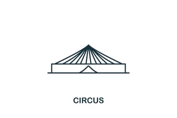 Circus Icon: A Playful Graphics Asset for Local Brands