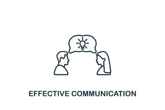 Effective Communication Icon: A Versatile Graphics Asset