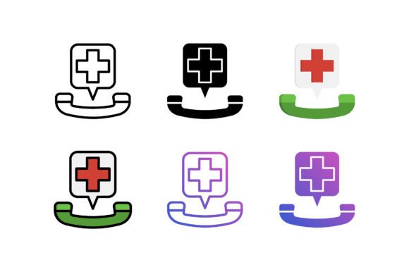 Emergency Call Icon: A Versatile Graphics Asset for Designers
