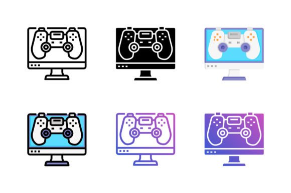 Gaming Icon: A Versatile Embroidery Design for Creative Projects