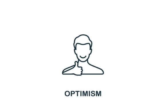 Optimism Icon: A Versatile Graphics Asset for Designers