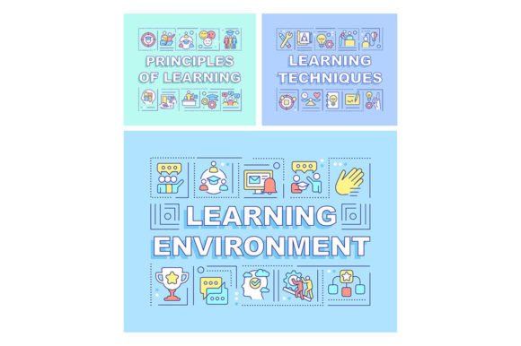 Principles of Learning Word Concept Set: A Graphic Templates Review