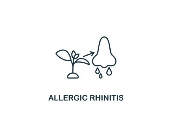 Review: Allergic Rhinitis Icon for Modern Graphics and Icons