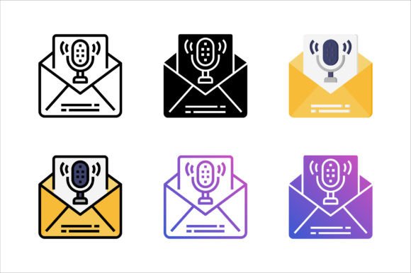 Review: Voice Mail Icon for Modern Blog Graphics