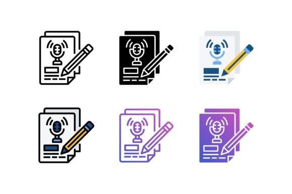 Review: Write Content Podcast Icons for Modern Graphics