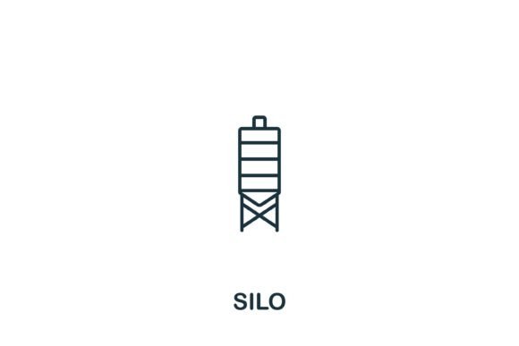 Silo Icon: A Versatile Graphics and Icons Asset for Crafters