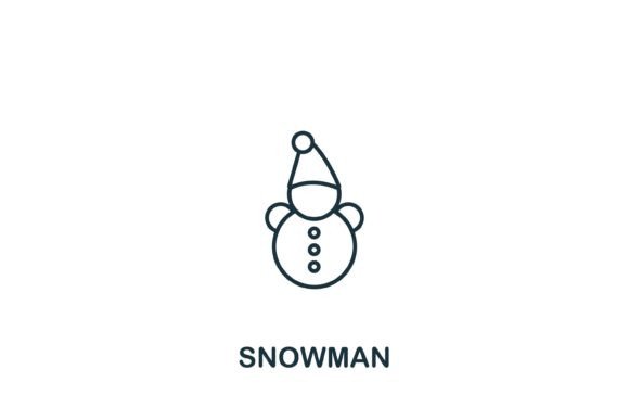 Snowman Icon: A Charming Addition to Your Graphics and Icons