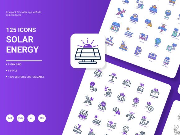 Solar Energy Icon Pack: A Must-Have for Modern Branding