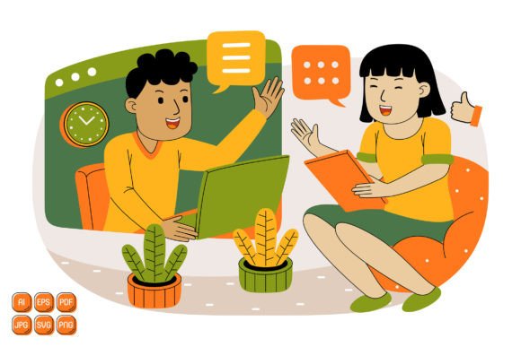 Teamwork Vector Illustration 22: A Versatile Graphics Asset